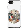 Lakelandwholesale1 Shirt Company Custodia per iPhone SE (2020) / 7/8 Parigi Francia Torre Eiffel Gallo Croissant Caffè Vintage G