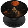Halloween in October Spooky Ghost Halloween Luna Piena Zucca Street PopSockets PopGrip Adesivo