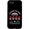 Geburtsjahr Legende Vintage Nostalgie Ge Custodia per iPhone SE (2020) / 7/8 Vintage 2002 compleanno Legends are born, design retrò