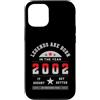 Geburtsjahr Legende Vintage Nostalgie Ge Custodia per iPhone 12/12 Pro Vintage 2002 compleanno Legends are born, design retrò