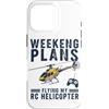 Funny RC Helicopter Gifts for Men and Wo Custodia per iPhone 16 Pro RC elicottero elicottero RC di corsa di telecomando
