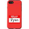 NATIONAL RYAN DAY OCT 14 by Scarebaby De Custodia per iPhone SE (2020) / 7/8 DIVERTENTE CIAO IL MIO NOME È RYAN