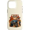 Awesome Moab Utah USA Designs and Souven Custodia per iPhone 16 Pro Design retrò Pinup 4x4 fuoristrada vintage di Moab Utah