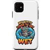 Lakelandwholesale1 Shirt Company Custodia per iPhone 11 My Kitty Loves To Get Bet Bet Bet Divertente Grafica con Gatto Subacqueo