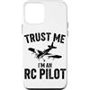 Funny RC Plane Gifts for Men and Women Custodia per iPhone 12 mini Aereo RC Telecomando Racing RC Aereo