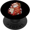 Merry Christmas Wrap Ribbon Bow Stars Xm Charles Darwin Evolution - Carta regalo con pupazzo di neve PopSockets PopGrip Adesivo