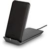 Smpl Supporto per Caricabatterie Wireless - Stazione di Ricarica Wireless, Certificato Qi, 10W, Compatibile con iPhone e Samsung Galaxy - Nero