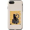 Halloween Spooky Magic Custodia per iPhone SE (2020) / 7/8 Midnight Book Club Black Cat Reader Halloween
