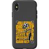 Christian Volleyball Faith Custodia per iPhone X/XS Pallavolo Bibbia Versi Isaia 40 31 Giocatore cristiano