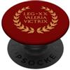 SPQR Roman Empire Legions Apparel Legio XX Valeria Victrix Legione Romana PopSockets PopGrip Adesivo