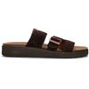 BLUNDSTONE Ciabatta uomo marrone in suede
