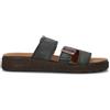 BLUNDSTONE Ciabatta uomo nera in suede