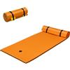 FANTASK- Tappetino da Nuoto, Colore: Arancione, 220 x 90 cm, 70098OROP-VC