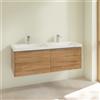Villeroy & Boch Subway 3.0 mobile con doppio lavabo, 2 scomparti estraibili, 4A71D101+C56700RH, Subway 3.0 [Mobili da Bagno > Mobili con Doppio Lavabo]