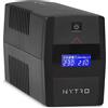 NYTRO UPS a Onda Sinusoidale Pura Potenza 800VA / 480Watt UPS per PC da Gaming