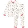 Petit Bateau Abbigliamento Notte Ragazzo, Marshmallow/Multico, 16 Anni