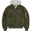 ALPHA INDUSTRIES Alpha Industries Ma-1 D-tec Se Giacca Bomber Da Uomo Giacca Uomo (Pacco da 1)