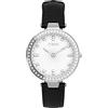 Timex Adorn Orologio da donna 32 mm Quadrante nero Cassa dorata Cinturino nero