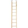 Nobby 31558 - Scala in Legno con 8 pioli, 34 x 7 cm