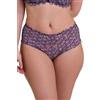 Sans Complexe - Modello Arum Mosaic - Slip in Vita - Donna - 36/38 - Viola