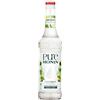 Monin Pure by Monin Cetriolo (1 x 0,7 l) - Concentrato senza zuccheri - Gusto rinfrescante di cetriolo per cocktail e bibite