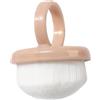 Jvjggag Spazzola per la pulizia delle unghie, scrubber per manicure, spolverino ad anello per dita, setole in fibra morbida, materiale ABS portatile, uso da viaggio, 4,1 cm, nero, rosa, 1 pezzo