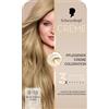 Creme Supreme Schwarzkopf - Crema Supreme Coloration 9-16, biondo freddo brillante (182 ml), colore permanente per capelli con siero e maschera per capelli protegge dai danni visibili, per una copertura grigia al
