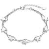 Philip Jones Bracciale Stella Placcato Argento