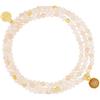 Lizas Bracciale e collana allo stesso tempo, collana di perle in molti colori, Mittelgroße, sintetico, Non pietra preziosa