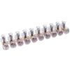 Generico UNIVERSO CONFEZIONE 100 PEZZI MORSETTO FORBOX A CAPPUCCIO UNIPOLARE TRASPERENTE PER CAVI CON SEZIONE 4MM