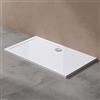 doporro Piatto Doccia Rettangolare 90x140x4 cm con Superficie Antiscivolo | Colore Bianco, Foro di Scarico 90 mm, Installazione in Appoggio o a Filo, Design Ultrasottile, Piletta di Scarico Non Inclusa