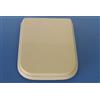IDROTOP Copriwater Cesame ERICE CHAMPAGNE Cerniera Cromo-Sedile-Asse Wc