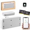 Nastopee Serratura NFC, serratura RFID per armadio, serratura elettronica per cassetti, con app Bluetooth, sicurezza per bambini, serratura per cassette delle lettere, camuffamento, dispensa