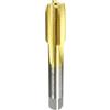 PATIKIL M16 x 1.5 Maschi per Fresatura Filetti Metriche Acciaio ad Alta Velocità Rivestito Titanio H2 (Rivestito Ti) 4 Dritto Scanalature per Filettatura Maschiatura Riparazione Utensili