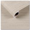 CRE8TIVE Carta da Parati Adesiva Lino Beige Muro Tessuto Non Tessuto Pellicola Adesiva per Mobili Cucina Camera da Letto Soggiorno 30cm x 200cm
