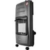 Ardes AR383F BOXER FLEX Stufa a infrarossi pronta per GPL 3 potenze - Stufa a gas portatile e pieghevole con dispositivo di sicurezza, controllo fiamma e livello di ossigeno + kit di montaggio