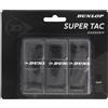 DUNLOP Tennis Dunlop Overgrip D Tac Super Tac Nero 3 Pezzi