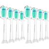 Trustnice Testine di Ricambio Compatibili con Philips Sonicare - Spazzolino Elettrico Compatibili con Philips Sonicare 3100 7100 4100, 8 Testine