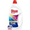 Dixan Liquido Color Detersivo lavatrice, 52 lavaggi | In formula liquida, Per colori vivaci, Pulizia profonda del bucato, Freschezza igienica per la lavatrice