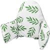 LLHQAMT Cuscino Per Seggiolone, Cuscino Per Seggiolone IKEA Antilop, Cuscino Per Sedile, Cuscino Gonfiabile Incorporato, Morbido E Confortevole, Per Far Sedere Il Bambino In Modo Più Comodo (Foglia Verde)