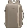 Chantria, Zaino da Viaggio Espandibile da 30,5 L, 100% Poliestere Idrorepellente e Antigraffio, per Laptop da 15,6, Porta USB, 29,5×23,5×44 cm, Kakhi