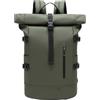 GYakeog Zaino Rolltop da Viaggio 15.6 Pollici Porta PC Impermeabile Lavoro Uomo Università per Viaggio Escursionismo Campeggio Università-Verde