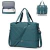 HYC00 Bagaglio a Mano 45x36x20 Easyjet Borsone da Viaggio Donna Borsa da Cabina Grande Borsone Parto Ospedale Mamma Impermeabile Borsa Piscina Sportiva Travel Duffel Bag Gym Tote,F04-Blu Pavone