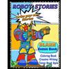 Hot Chili Comic ROBOT STORIES - Write Your Own Stories- BLANK COMIC (Tascabile)