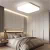 EASY EAGLE Plafoniera LED Soffitto Quadrato, 36W 3240LM 4000K 23CM | Luce Bianco Naturale Lampadario LED Soffitto per Bagno Cucina Soggiorno Camera da Letto Balcone Corridoio