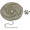 PATIKIL 120 Sfera Catena 2.4mm Sfera Catena Perlina con 18pz Bronzo | Abbinato, Connettore, Chiusura, per Collana, Appeso, Etichetta, Anelli, Fai da Te, Artigianato