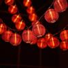 KINGCOO Lanterna a energia solare, impermeabile, 20 LED, lanterne cinesi ad energia solare, per interni ed esterni, luci decorative per giardino, patio, cortile, Natale, festa di nozze, decorazione