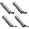 Rackumic Spazzola a rullo per Dreame H15 Pro H15 Mix H12 Pro FlexReach e per mova X4 Pro in microfibra per pavimenti in microfibra compatibile con legno duro per piastrelle, laminato, marmo per la pulizia