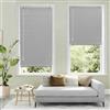 Generico Veneziana in alluminio Visibilità Protezione Dalla Luce e ai Raggi Solari Fissaggio al Muro e al Plafone Kit di Montaggio Incluso Larghezza 70 80 90 100 120 130 140 150 160cm(Grigio)