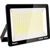 bapro Faretto a LED da 300 W, per esterni, super luminoso, 3000 K, IP65, per giardino, garage e campo sportivo, classe energetica A++, luce bianca calda
